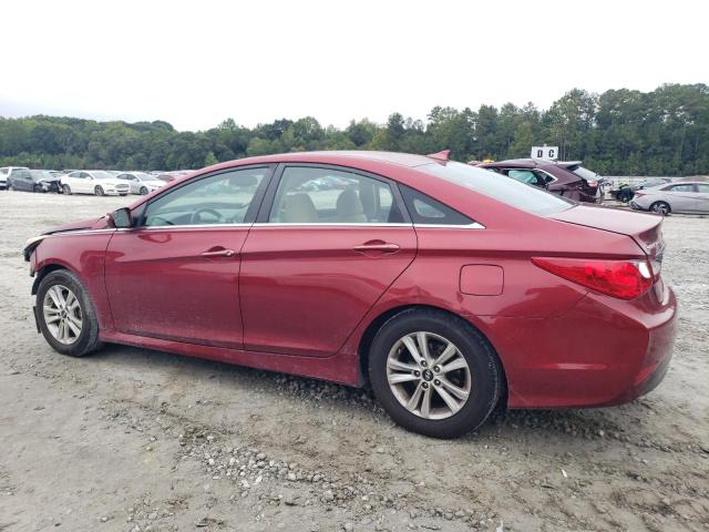 5NPEB4AC0EH828060 - 2014 HYUNDAI SONATA GLS MAROON photo 2