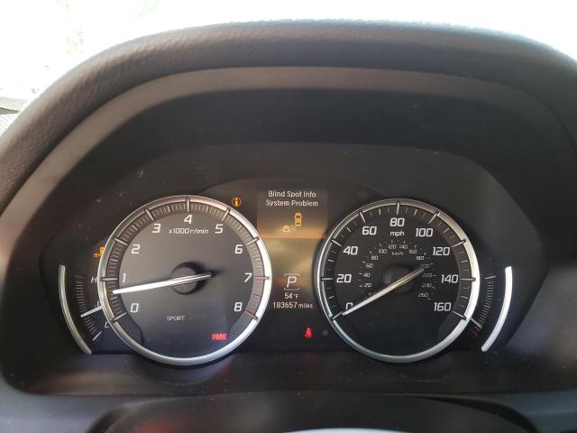 19UUB3F77GA003288 - 2016 ACURA TLX ADVANCE WHITE photo 9