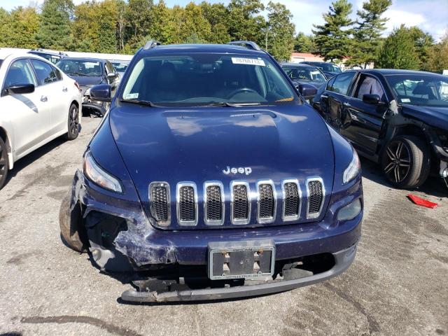 1C4PJMDS7FW686946 - 2015 JEEP CHEROKEE LIMITED BLUE photo 5