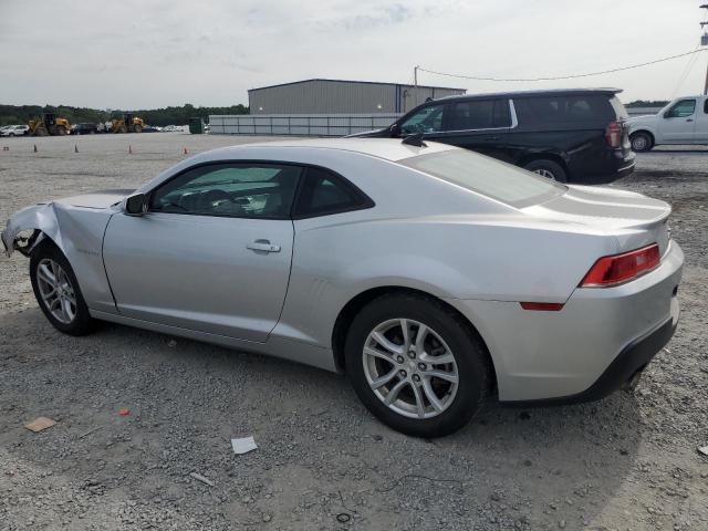 2G1FB1E32F9302927 - 2015 CHEVROLET CAMARO LS ვერცხლისფერი ფოტო 2