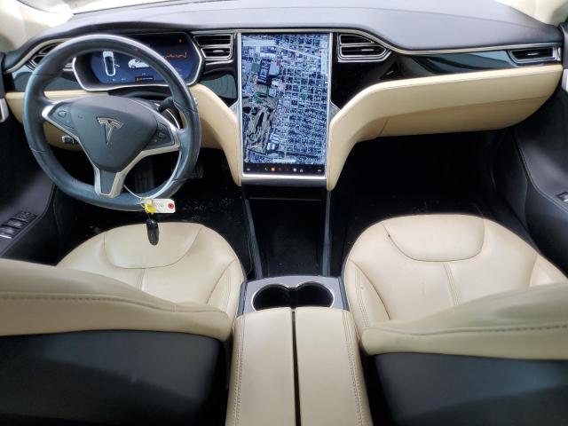 5YJSA1H12EFP53336 - 2014 TESLA MODEL S WHITE photo 8