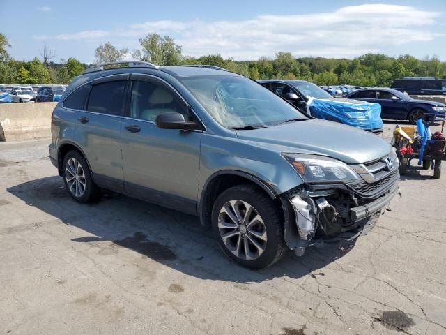 5J6RE4H35BL085959 - 2011 HONDA CR-V LX BLUE photo 4