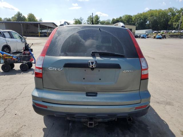 5J6RE4H35BL085959 - 2011 HONDA CR-V LX BLUE photo 6