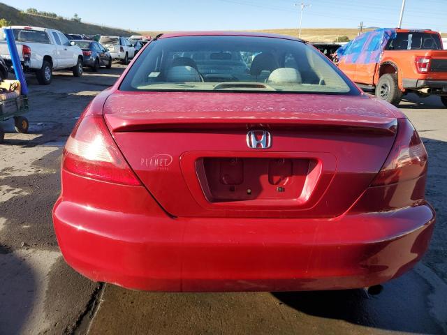 1HGCM72505A024403 - 2005 HONDA ACCORD LX RED photo 6