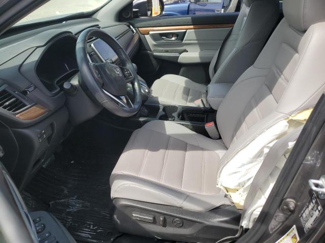 JHLRW2H82KX004639 - 2019 HONDA CR-V EXL GRAY photo 7