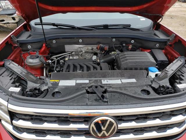 1V2ME2CA2LC220194 - 2020 VOLKSWAGEN ATLAS CROS SEL RED photo 12