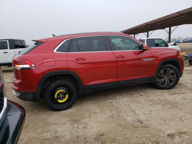 1V2ME2CA2LC220194 - 2020 VOLKSWAGEN ATLAS CROS SEL RED photo 3