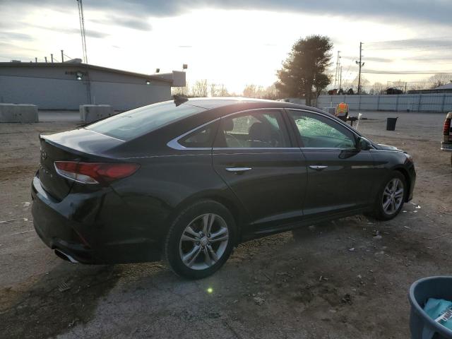 5NPE34AF8JH658967 - 2018 HYUNDAI SONATA SPORT Schwarz Foto 3