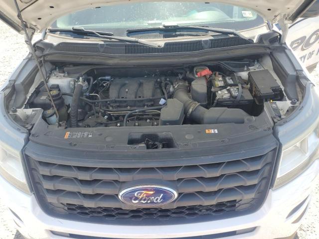 1FM5K8AR0HGB15918 - 2017 FORD EXPLORER POLICE INTERCEPTOR Blanco foto 12