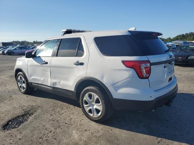 1FM5K8AR0HGB15918 - 2017 FORD EXPLORER POLICE INTERCEPTOR Blanco foto 2
