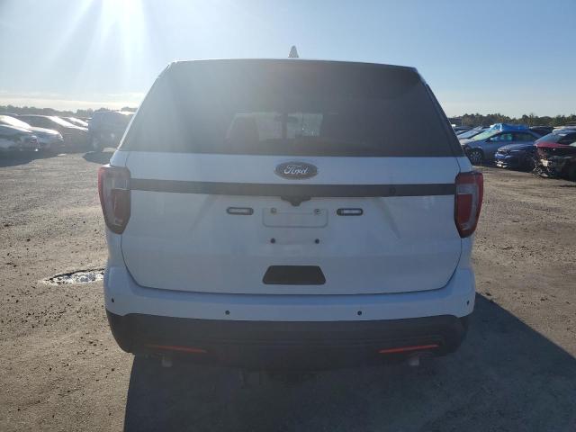 1FM5K8AR0HGB15918 - 2017 FORD EXPLORER POLICE INTERCEPTOR Blanco foto 6