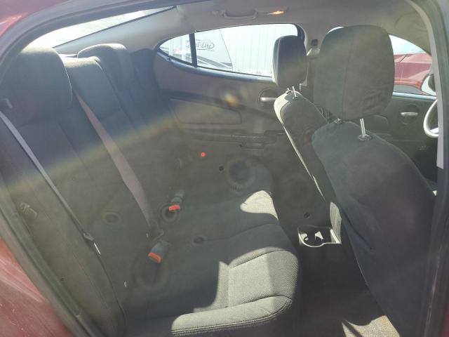 2G2WP552761183007 - 2006 PONTIAC GRAND PRIX RED photo 10