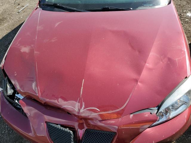 2G2WP552761183007 - 2006 PONTIAC GRAND PRIX RED photo 11