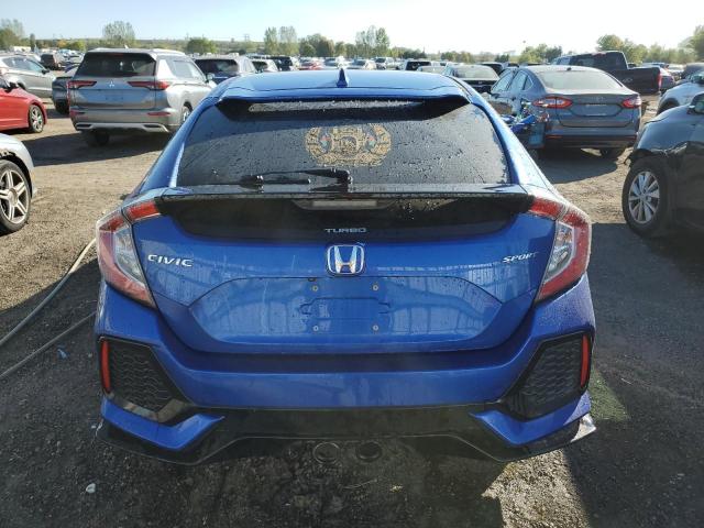 SHHFK7G46HU302796 - 2017 HONDA CIVIC SPORT BLUE photo 6