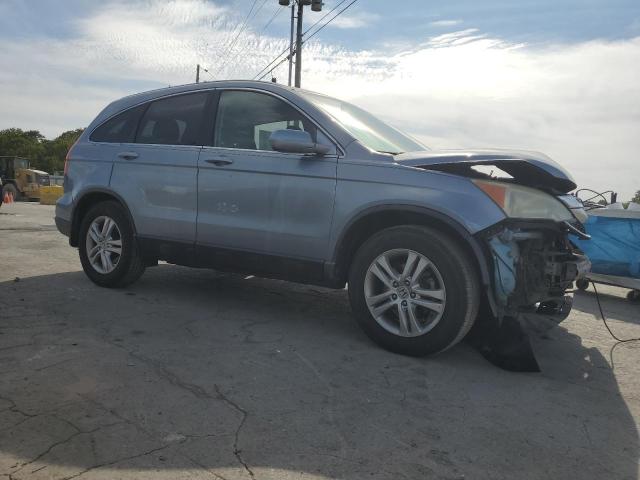5J6RE3H70BL016383 - 2011 HONDA CR-V EXL Azul foto 4
