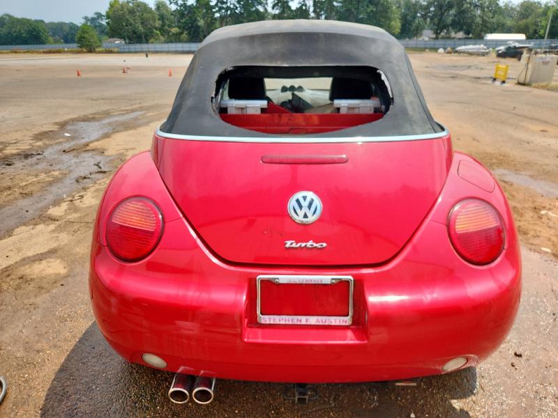 3VWCD21Y24M305663 - 2004 VOLKSWAGEN NEW BEETLE GLS 红色 照片 6