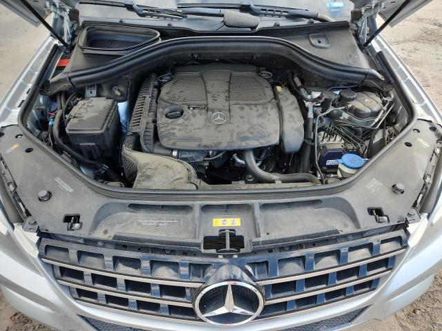 4JGDA5HB3EA327295 - 2014 MERCEDES-BENZ ML 350 4MATIC SILVER photo 12