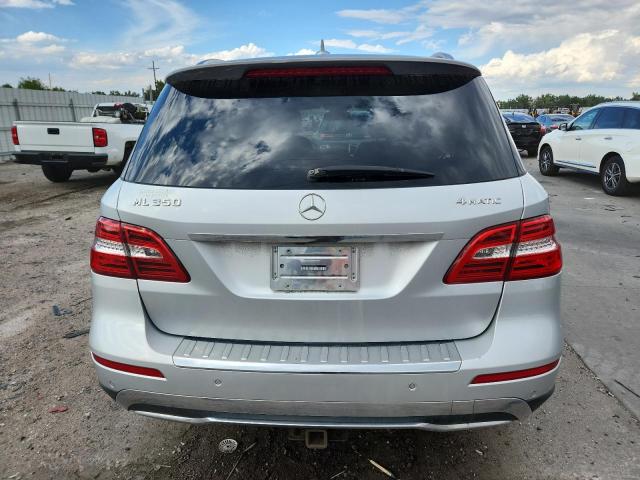 4JGDA5HB3EA327295 - 2014 MERCEDES-BENZ ML 350 4MATIC SILVER photo 6