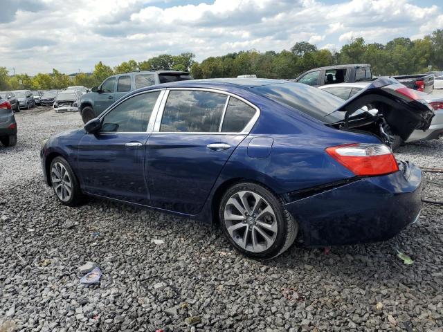 1HGCR2F56FA224296 - 2015 HONDA ACCORD SPORT 蓝色 照片 2