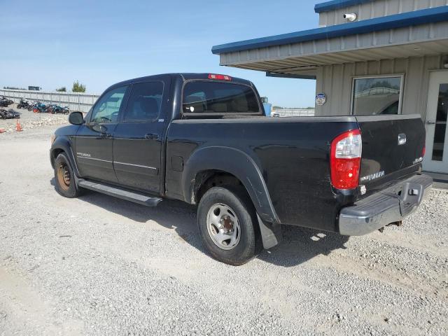 5TBDT44166S545895 - 2006 TOYOTA TUNDRA DOUBLE CAB SR5 BLACK photo 2