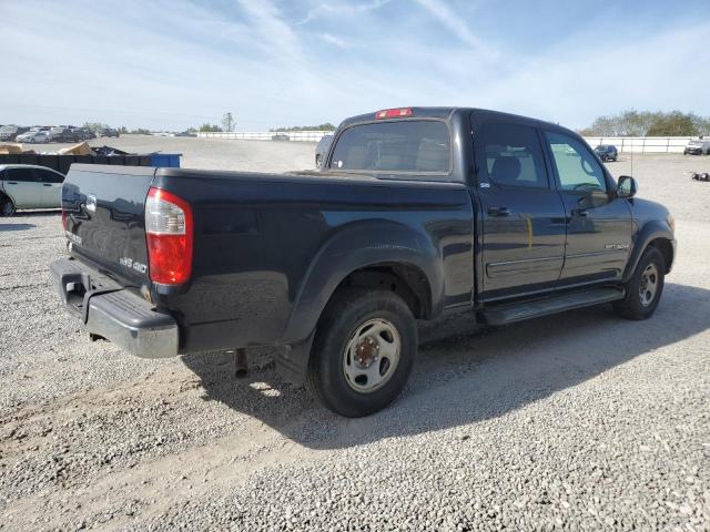 5TBDT44166S545895 - 2006 TOYOTA TUNDRA DOUBLE CAB SR5 BLACK photo 3
