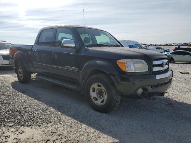 5TBDT44166S545895 - 2006 TOYOTA TUNDRA DOUBLE CAB SR5 BLACK photo 4