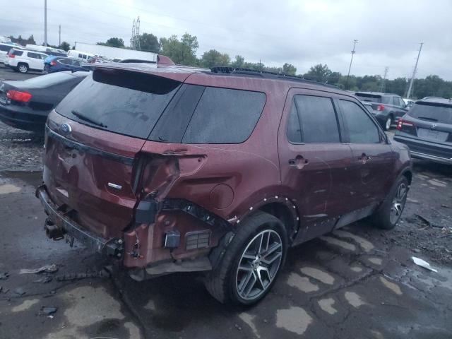 1FM5K8GT3GGA64819 - 2016 FORD EXPLORER SPORT Qəhvəyi foto 3