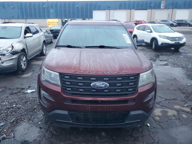 1FM5K8GT3GGA64819 - 2016 FORD EXPLORER SPORT Qəhvəyi foto 5