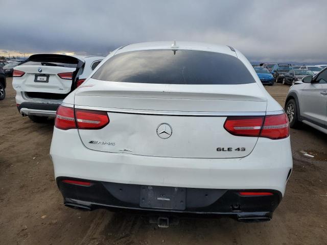 4JGED6EB2KA153057 - 2019 MERCEDES-BENZ GLE COUPE 43 AMG WHITE photo 6