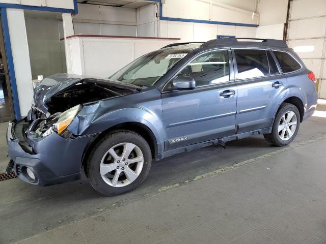 4S4BRBDC7E3237245 - 2014 SUBARU OUTBACK 2.5I PREMIUM GRAY photo 1