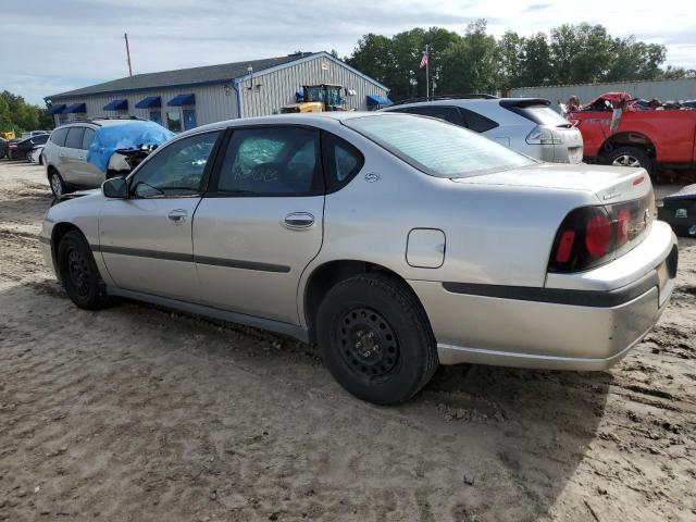 2G1WF52E159367011 - 2005 CHEVROLET IMPALA GRAY photo 2