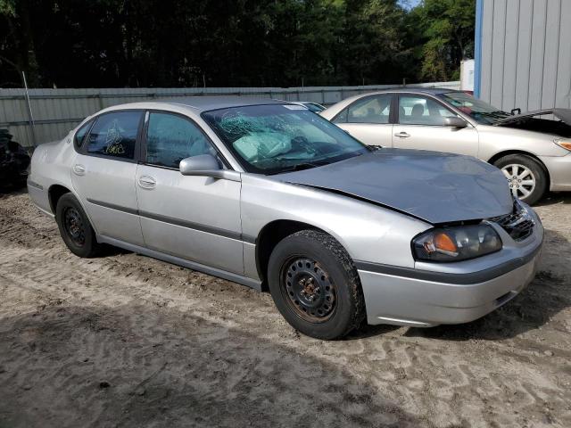 2G1WF52E159367011 - 2005 CHEVROLET IMPALA GRAY photo 4