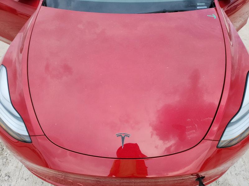 5YJYGDEE5MF091591 - 2021 TESLA MODEL Y Rot Foto 12