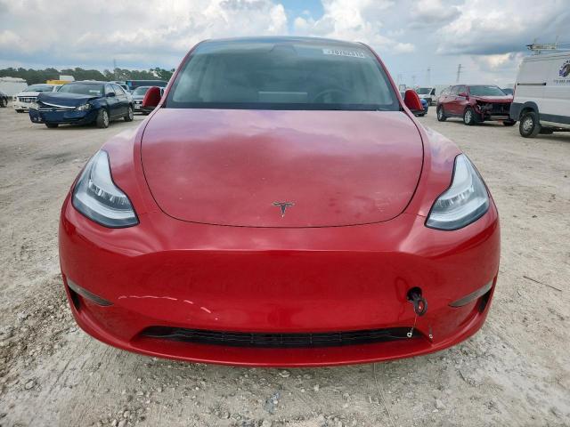 5YJYGDEE5MF091591 - 2021 TESLA MODEL Y Rot Foto 5