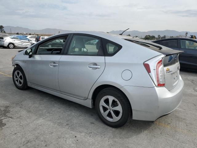 JTDKN3DU4C5376085 - 2012 TOYOTA PRIUS SILVER photo 2