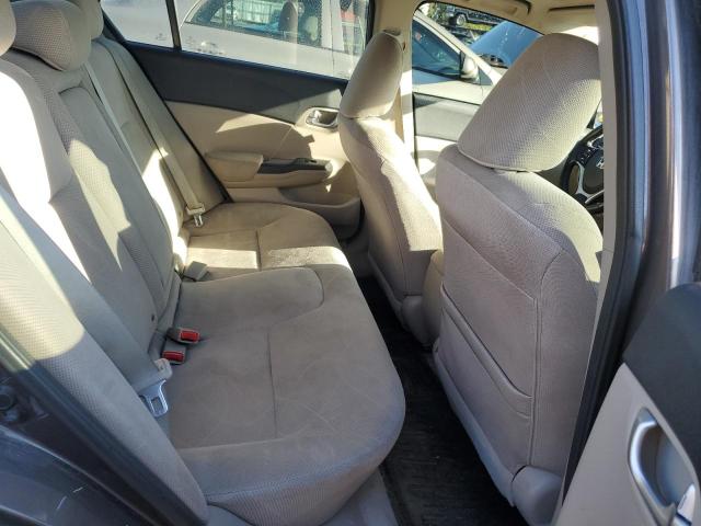 2HGFB2F59CH021384 - 2012 HONDA CIVIC LX GRAY photo 10