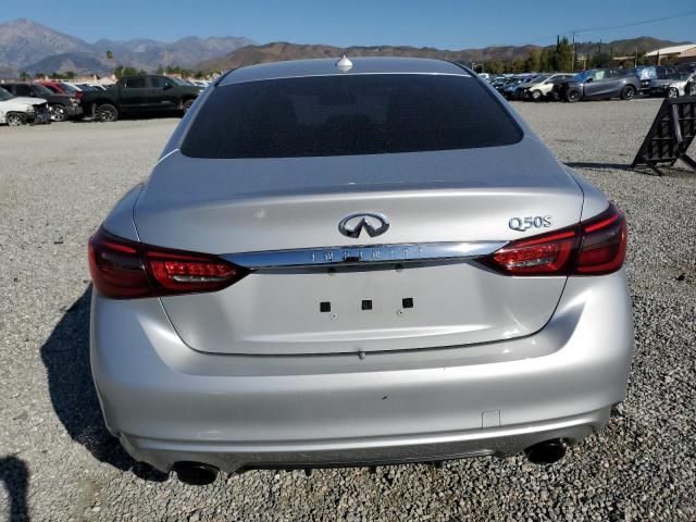 JN1EV7APXKM518787 - 2019 INFINITI Q50 LUXE SILVER photo 6