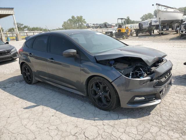 1FADP3L91HL260478 - 2017 FORD FOCUS ST GRAY photo 4