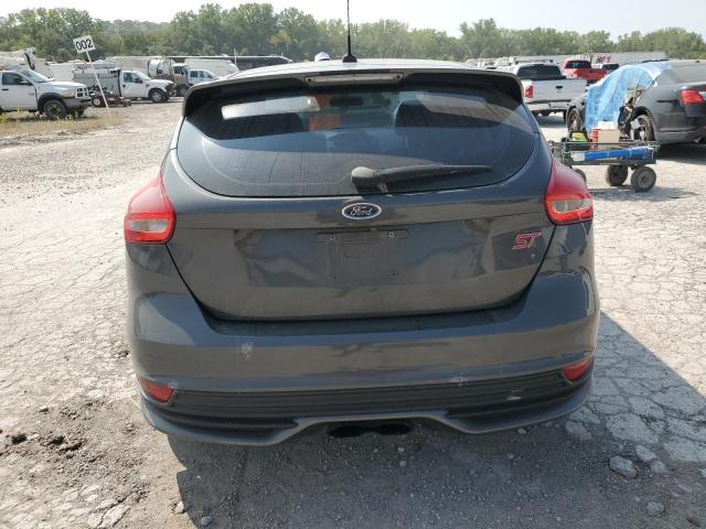 1FADP3L91HL260478 - 2017 FORD FOCUS ST GRAY photo 6