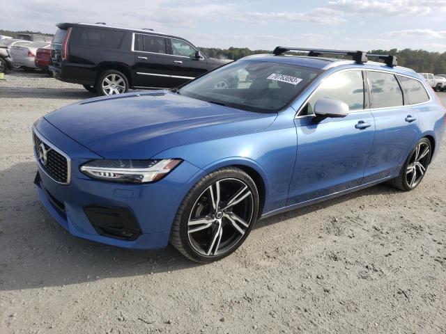 YV1102GM9J1055741 - 2018 VOLVO V90 T5 R-DESIGN BLUE photo 1