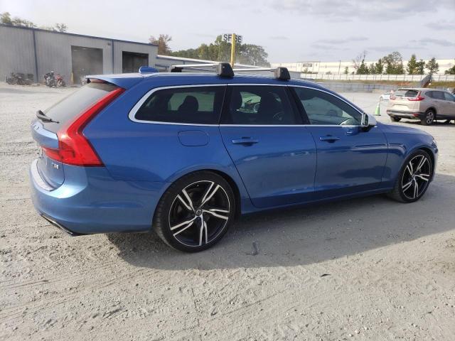 YV1102GM9J1055741 - 2018 VOLVO V90 T5 R-DESIGN BLUE photo 3