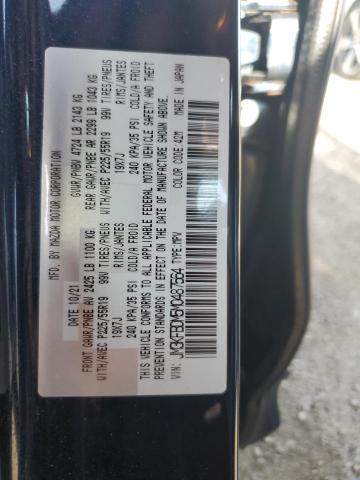 JM3KFBDM5M0487564 - 2021 MAZDA CX-5 GRAND TOURING BLACK photo 12