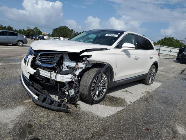 2LMTJ6LR3GBL56863 - 2016 LINCOLN MKX RESERVE WHITE photo 1