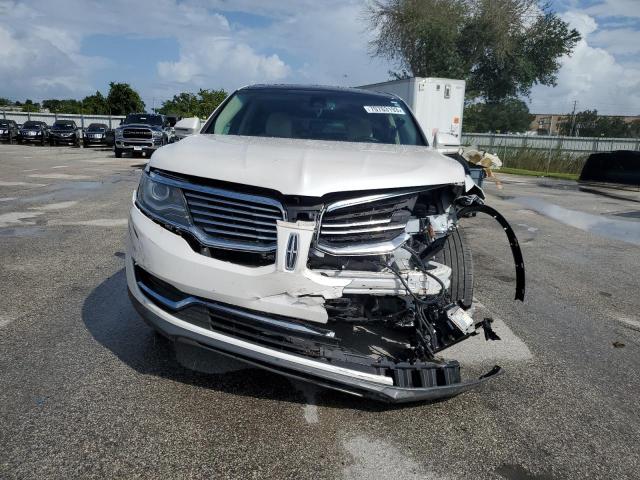 2LMTJ6LR3GBL56863 - 2016 LINCOLN MKX RESERVE WHITE photo 5