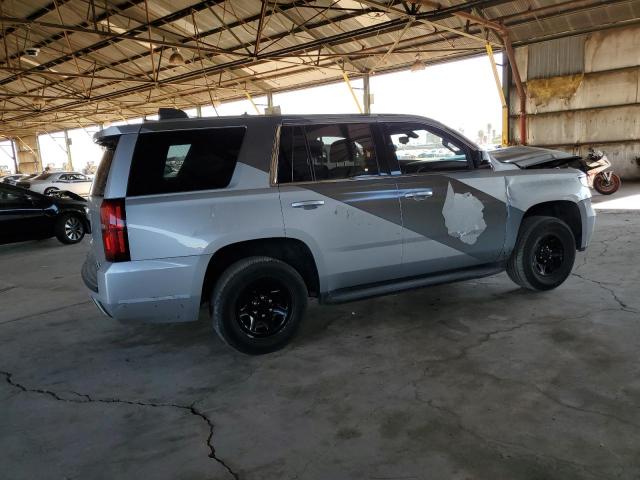 1GNLCDEC0KR148833 - 2019 CHEVROLET TAHOE POLICE Gümüş fotoğraf 3