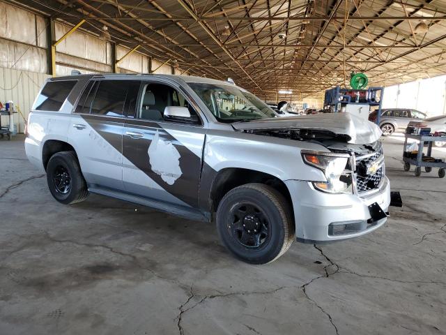 1GNLCDEC0KR148833 - 2019 CHEVROLET TAHOE POLICE Gümüş fotoğraf 4