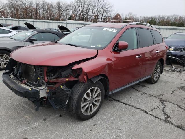 5N1AR2MM0DC675303 - 2013 NISSAN PATHFINDER S 红色 照片 1