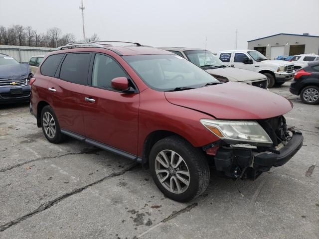 5N1AR2MM0DC675303 - 2013 NISSAN PATHFINDER S 红色 照片 4