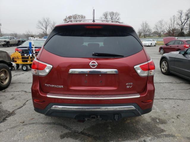 5N1AR2MM0DC675303 - 2013 NISSAN PATHFINDER S 红色 照片 6