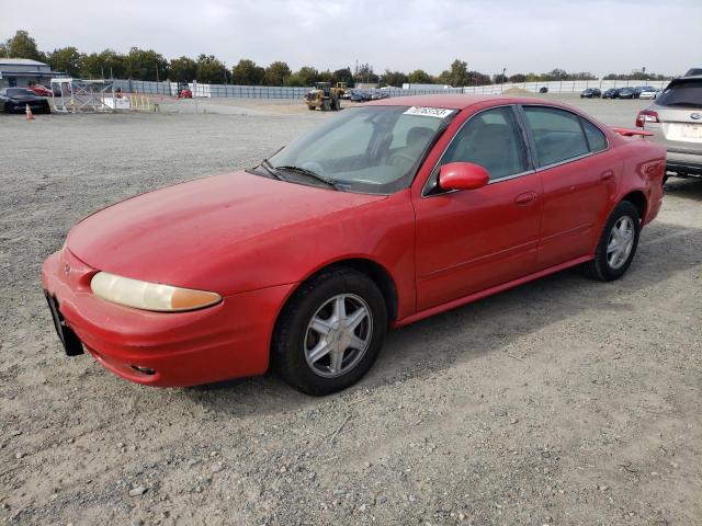 1G3NL52E52C205995 - 2002 OLDSMOBILE ALERO GL RED photo 1